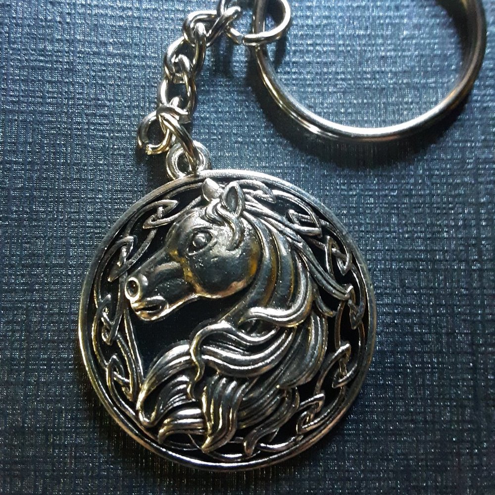 Beautiful Horse Head Key Chain